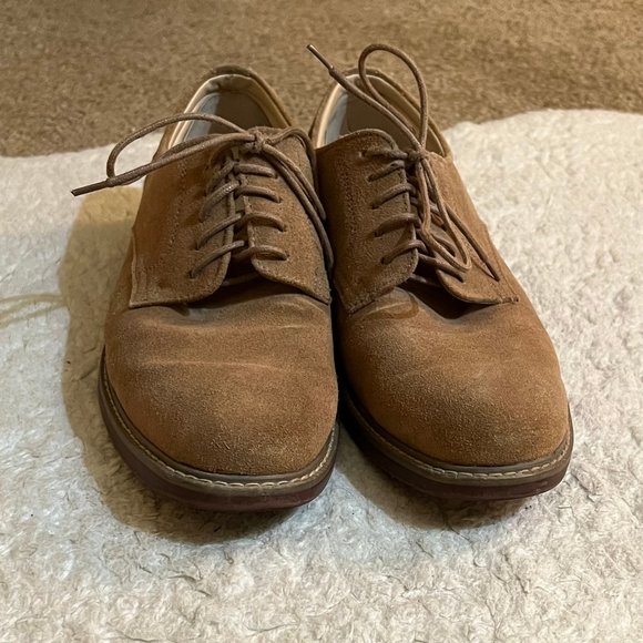 Tan Suede Derby - Picture 5 of 6